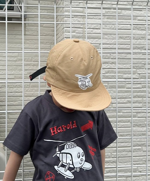 CIAOPANIC TYPY（チャオパニックティピー）の「【KIDS】【WEB限定】【きかんしゃトーマス】コラボ撥水キャップ（キャップ・キッズ・グリーン/ブラック/チャコールグレー/ベージュ系その他・FREE）」の3枚目の写真