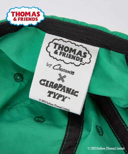 CIAOPANIC TYPY（チャオパニックティピー）の「【KIDS】【WEB限定】【きかんしゃトーマス】コラボ撥水キャップ（キャップ・キッズ・グリーン/ブラック/チャコールグレー/ベージュ系その他・FREE）」の10枚目の写真