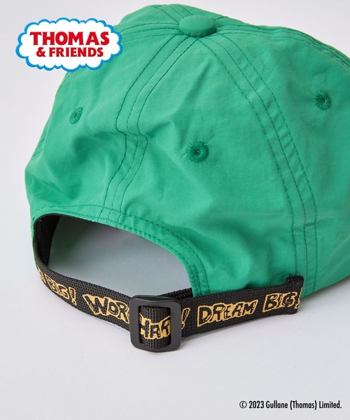 CIAOPANIC TYPY（チャオパニックティピー）の「【KIDS】【WEB限定】【きかんしゃトーマス】コラボ撥水キャップ（キャップ・キッズ・グリーン/ブラック/チャコールグレー/ベージュ系その他・FREE）」の8枚目の写真