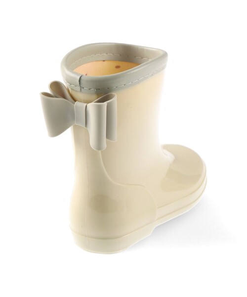 BRANSHES（ブランシェス）の「リボン付きレインブーツ（レインシューズ・キッズ・ラベンダー/ベージュ/ピンク・17.0cm/16.0cm/18.0cm/19.0cm/15.0cm/14.0cm）」の16枚目の写真