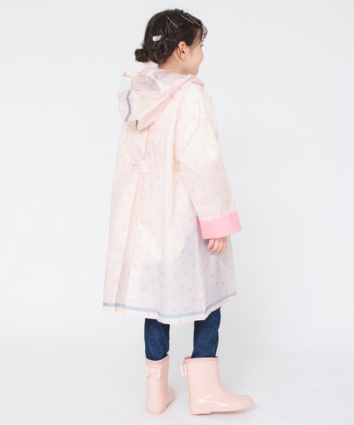 BRANSHES（ブランシェス）の「リボン付きレインブーツ（レインシューズ・キッズ・ラベンダー/ベージュ/ピンク・17.0cm/16.0cm/18.0cm/19.0cm/15.0cm/14.0cm）」の11枚目の写真