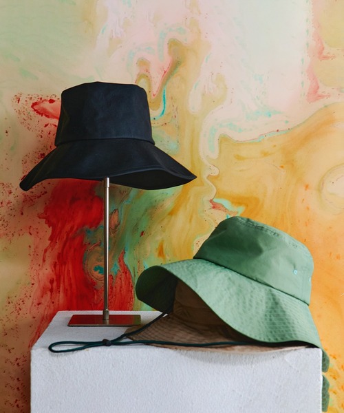 CONTROL FREAK / CTFK（コントロールフリーク）の「【CONTROL FREAK】ツバ広サファリハット 224-120713（ハット・レディース・カーキ/ベージュ/ブラック/キャメル・FREE）」の4枚目の写真