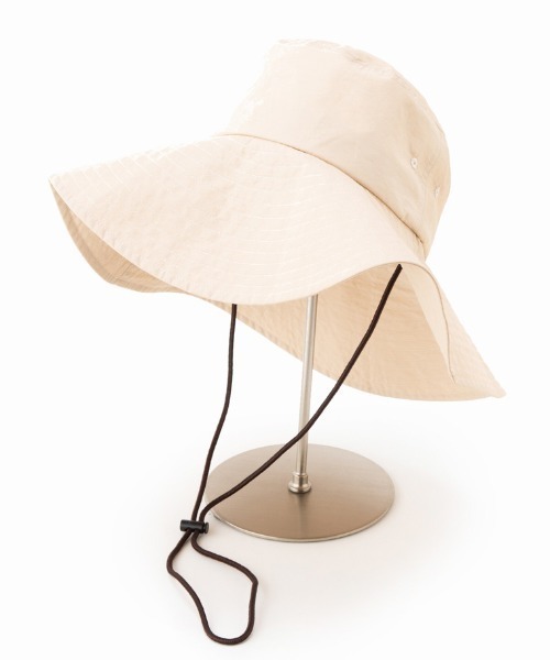 CONTROL FREAK / CTFK（コントロールフリーク）の「【CONTROL FREAK】ツバ広サファリハット 224-120713（ハット・レディース・カーキ/ベージュ/ブラック/キャメル・FREE）」の6枚目の写真