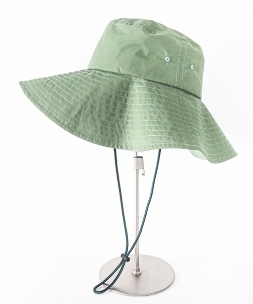 CONTROL FREAK / CTFK（コントロールフリーク）の「【CONTROL FREAK】ツバ広サファリハット 224-120713（ハット・レディース・カーキ/ベージュ/ブラック/キャメル・FREE）」の7枚目の写真