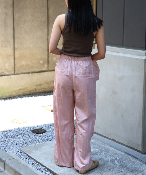 COMMRE(コムル)の「トラックパンツ(その他パンツ・レディース・アイボリー/ピンク/ブラック・FREE)」の10枚目の写真