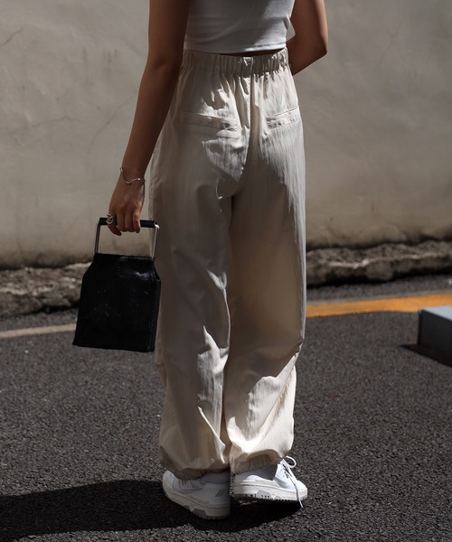 COMMRE(コムル)の「トラックパンツ(その他パンツ・レディース・アイボリー/ピンク/ブラック・FREE)」の15枚目の写真