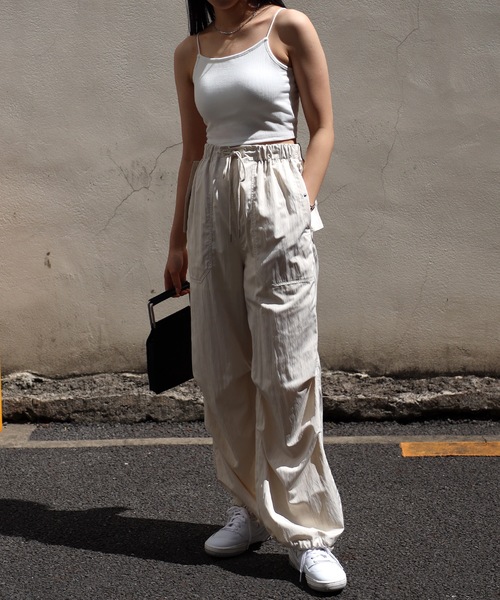 COMMRE(コムル)の「トラックパンツ(その他パンツ・レディース・アイボリー/ピンク/ブラック・FREE)」の21枚目の写真