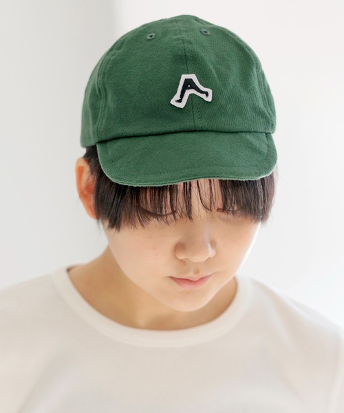 ARCH & LINE（アーチアンドライン）の「フランネルキャップ FLANNEL CAP（キャップ・キッズ・グリーン/ブラック/ブルー/クリーム・54/57/60）」の3枚目の写真
