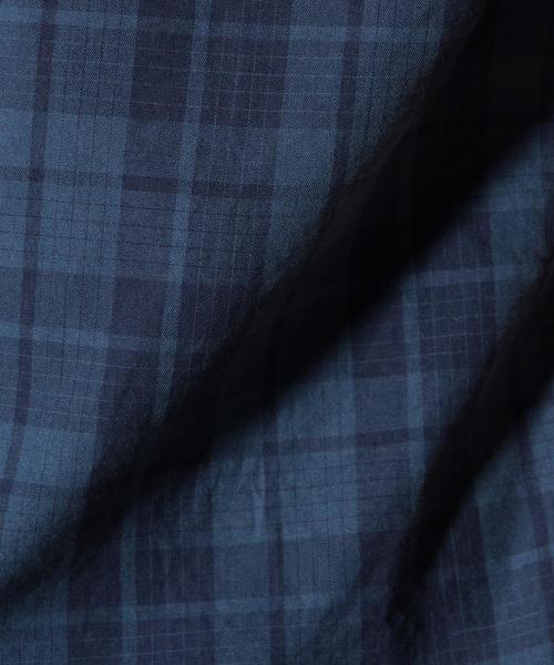 green label relaxing(グリーンレーベルリラクシング)の「40/DARK/C BAND/C H/P S/S シャツ◆(シャツ/ブラウス・メンズ・ダークグレー/ネイビー・X-LARGE/LARGE/SMALL/MEDIUM)」の6枚目の写真