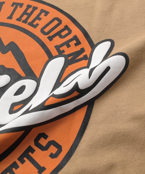 GLAZOS(グラソス)の「【Penfield】USAコットン・バックサークル発泡プリントビッグ半袖Tシャツ(Tシャツ/カットソー・キッズ・グリーン/ホワイト/ベージュ・150cm/160cm/140cm/170cm)」の12枚目の写真