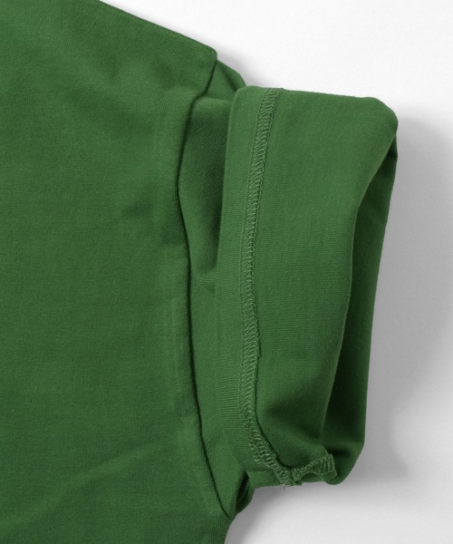 GLAZOS(グラソス)の「【Penfield】USAコットン・バックサークル発泡プリントビッグ半袖Tシャツ(Tシャツ/カットソー・キッズ・グリーン/ホワイト/ベージュ・150cm/160cm/140cm/170cm)」の5枚目の写真