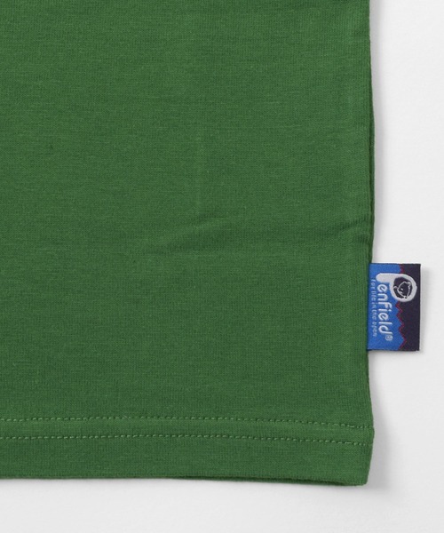 GLAZOS(グラソス)の「【Penfield】USAコットン・バックサークル発泡プリントビッグ半袖Tシャツ(Tシャツ/カットソー・キッズ・グリーン/ホワイト/ベージュ・150cm/160cm/140cm/170cm)」の8枚目の写真