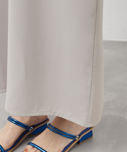 ROPE' PICNIC（ロペピクニック）の「Vラインキャミワンピース（ワンピース・レディース・ブラック/グレー系その他・38）」の19枚目の写真