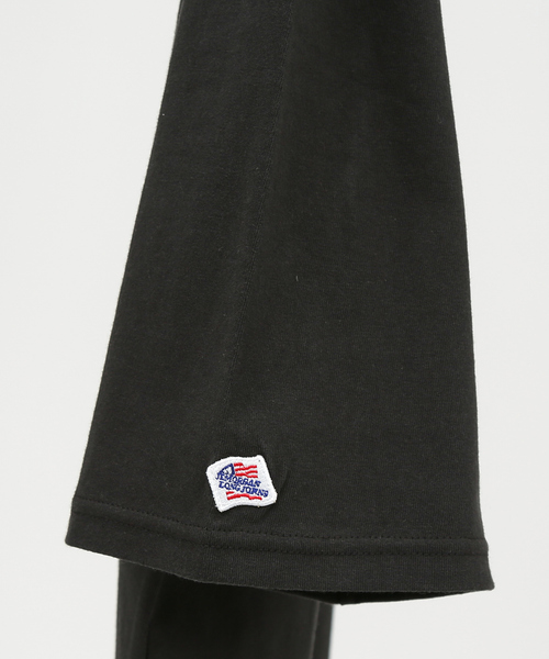 JEMORGAN（ジェーイーモーガン）の「【JEMORGAN /ジェーイーモーガン】ヘビーウエイト袖ワッペン付きドロップショルダー半袖BIG Tシャツ（Tシャツ/カットソー・メンズ・ブラック/ピンク/ライトグレー/ネイビー/ホワイト/ベージュ/グリーン・M/LL/L）」の10枚目の写真