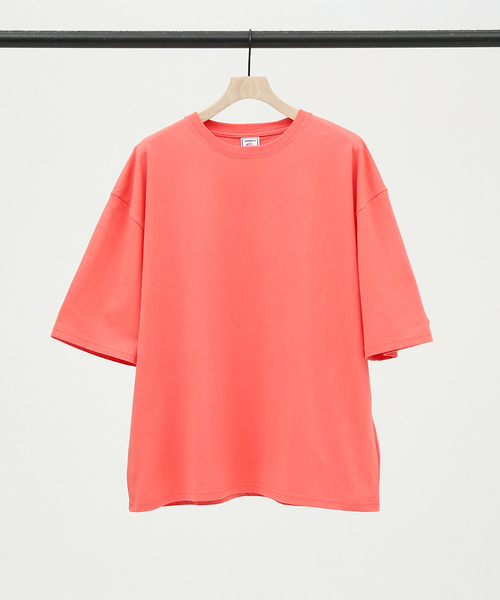 JEMORGAN（ジェーイーモーガン）の「【JEMORGAN /ジェーイーモーガン】ヘビーウエイト袖ワッペン付きドロップショルダー半袖BIG Tシャツ（Tシャツ/カットソー・メンズ・ブラック/ピンク/ライトグレー/ネイビー/ホワイト/ベージュ/グリーン・M/LL/L）」の18枚目の写真