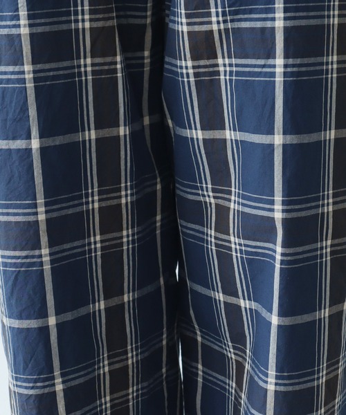 PAR ICI（パーリッシィ）の「タイプライターBIGチェックパンツ（その他パンツ・レディース・レッド/ネイビー・FREE）」の11枚目の写真