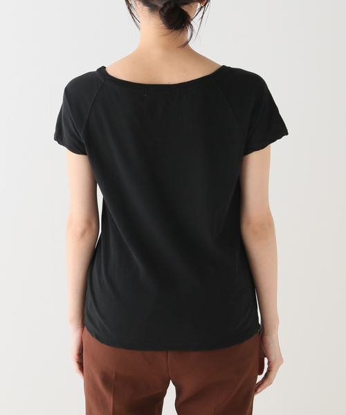 plage（プラージュ）の「デコルテ TEE（Tシャツ/カットソー・レディース・ブラック/ベージュ/ホワイト・FREE）」の7枚目の写真