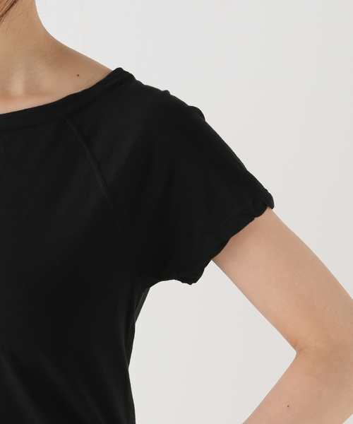 plage（プラージュ）の「デコルテ TEE（Tシャツ/カットソー・レディース・ブラック/ベージュ/ホワイト・FREE）」の18枚目の写真