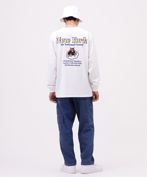 AVIREX(アヴィレックス)の「L/S T-SHIRT COMBAT RESCUE / 長袖 Tシャツ コンバット レスキュー / AVIREX / アヴィレックス(Tシャツ/カットソー・メンズ・ホワイト/ブラック/オリーブ/ピンク・MEDIUM/LARGE/X-LARGE/XX-LARGE)」の8枚目の写真