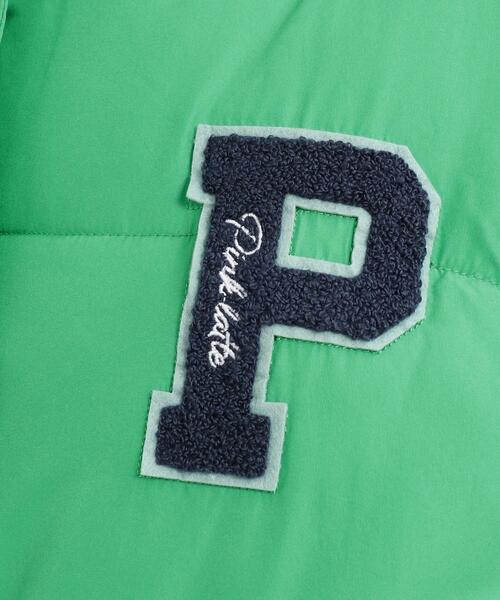 PINK-latte（ピンクラテ）の「◆中綿ベスト（その他アウター・キッズ・ブラック/ダークグリーン・15 /16/14）」の11枚目の写真