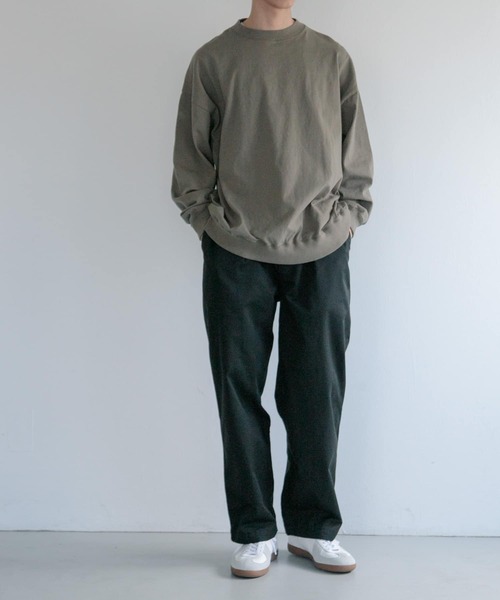 FORK&SPOON（フォークアンドスプーン）の「FORK&SPOON　強撚ヘビーウェイトロングスリーブTシャツ（Tシャツ/カットソー・メンズ・オートミール/モカ・4/5）」の13枚目の写真