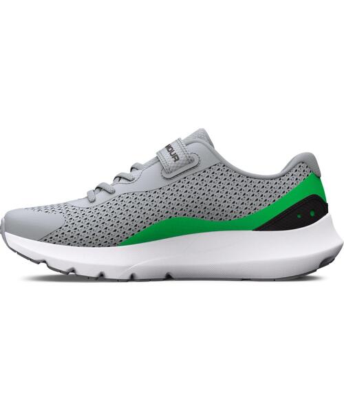 UNDER ARMOUR(アンダーアーマー)の「UAサージ3 AC(ランニング/KIDS)(スニーカー・キッズ・ホワイト・22.0cm/20.5cm/21.0cm/21.5cm/20.0cm/19.0cm)」の2枚目の写真