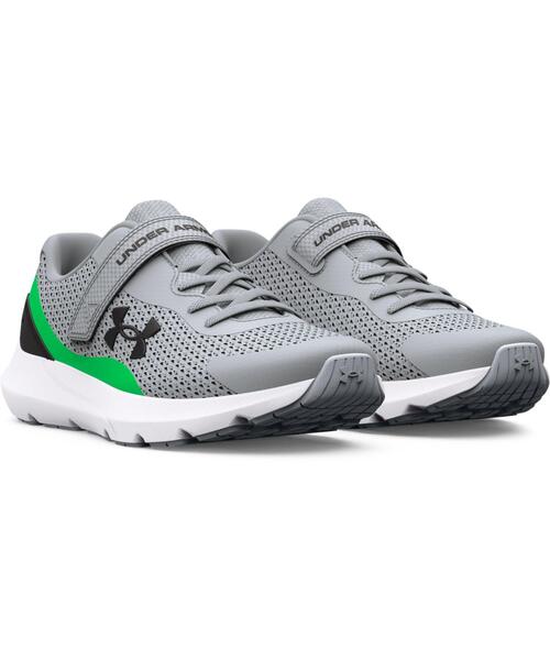 UNDER ARMOUR(アンダーアーマー)の「UAサージ3 AC(ランニング/KIDS)(スニーカー・キッズ・ホワイト・22.0cm/20.5cm/21.0cm/21.5cm/20.0cm/19.0cm)」の4枚目の写真