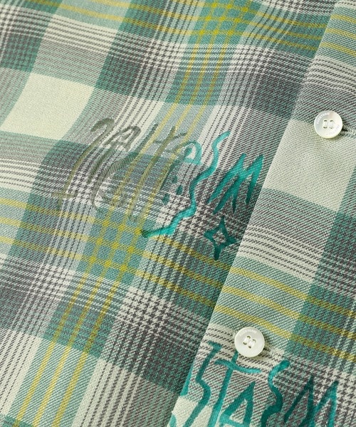 トップス 24SS FACETASM CHECK CROPPED SHIRT 24SS FACETASM CHECK CROPPED SHIRT