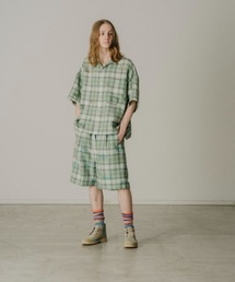 FACETASM（ファセッタズム）の「FACETASM CHECK CROPPED SHIRT（シャツ