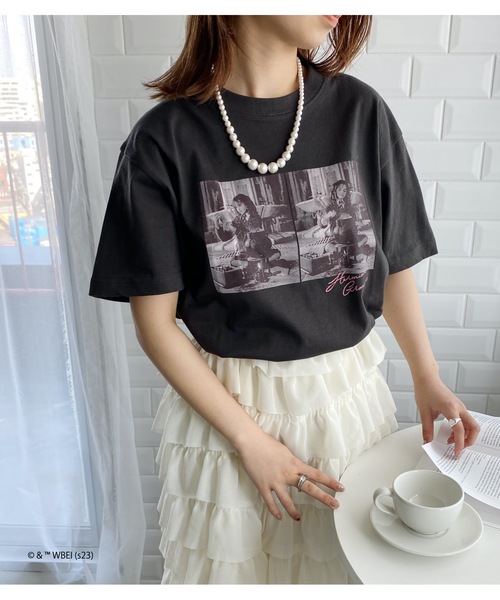 COMMON WARE（コモンウェアー）の「FD:【キャラチョイ】HARRY POTTER ハリーポッター LUNA  Tシャツ（Tシャツ/カットソー・レディース・ブラック/ホワイト・XL/M/L/S）」の6枚目の写真