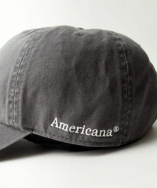 Americana アメリカーナ AC 47クリーンナップキャップ　チャコール AMERICANA（アメリカーナ）の「[Americana/アメリカーナ] AC 47