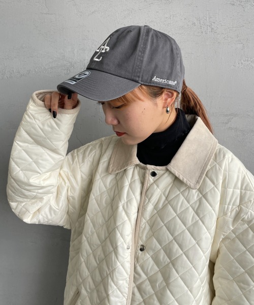 AMERICANA（アメリカーナ）の「[Americana/アメリカーナ] AC 47クリーンナップキャップ（キャップ・レディース・チャコールグレー/ダークグリーン/ブラック・ONE SIZE）」の5枚目の写真