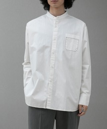 aimoha menスタンドカラー グランパシャツ