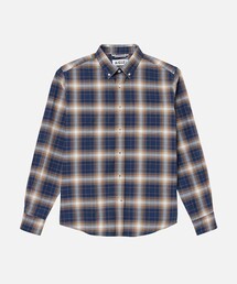 AIGLE | ボタンダウン 長袖チェックシャツ(シャツ/ブラウス)