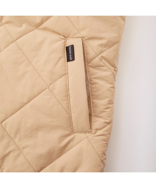 repipi armario（レピピ アルマリオ）の「repipi armario/レピピアルマリオ ブルゾン 中綿 子供用 ブランドロゴ 袖脱着式 ジップアップ キルティング ジャケット（ブルゾン・キッズ・ブラック/ベージュ/ホワイト・S/L/XL/M）」の22枚目の写真