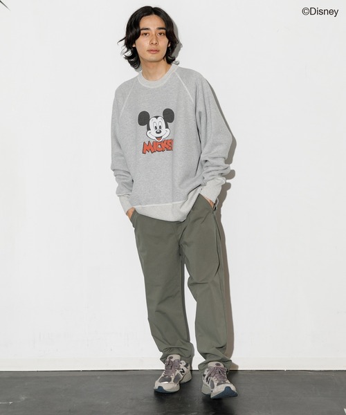 AMERICAN RAG CIE(アメリカンラグシー)の「ミッキーマウス / スウェット(スウェット・メンズ・グレー/オートミール・L/M)」の17枚目の写真