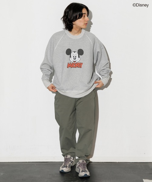 AMERICAN RAG CIE(アメリカンラグシー)の「ミッキーマウス / スウェット(スウェット・メンズ・グレー/オートミール・L/M)」の18枚目の写真