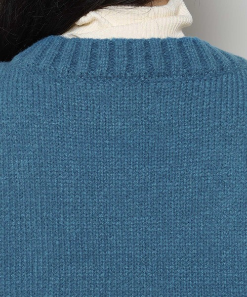 3.3 Field Trip （3.3フィールドトリップ）の「3.3 Field Trip／ループニットベスト　2983545（ベスト・レディース・アイボリー/ブルー/ブラック・FREE）」の11枚目の写真