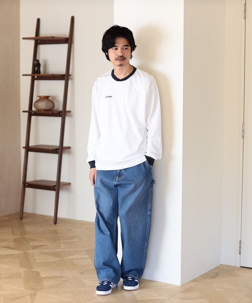 B:MING by BEAMS(ビーミングバイビームス)の「ambiance / Game Shirts Long Sleeve(Tシャツ/カットソー・メンズ・オフホワイト/レッド/ネイビー・X-LARGE/MEDIUM/SMALL/LARGE)」の4枚目の写真