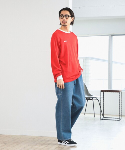 B:MING by BEAMS(ビーミングバイビームス)の「ambiance / Game Shirts Long Sleeve(Tシャツ/カットソー・メンズ・オフホワイト/レッド/ネイビー・X-LARGE/MEDIUM/SMALL/LARGE)」の6枚目の写真