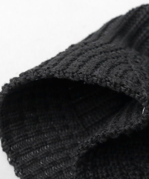 UNIVERSAL OVERALL(ユニバーサルオーバーオール)の「深被り ニットバケットハット(ハット・メンズ・ブラック・FREE)」の7枚目の写真