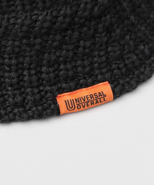 UNIVERSAL OVERALL(ユニバーサルオーバーオール)の「深被り ニットバケットハット(ハット・メンズ・ブラック・FREE)」の10枚目の写真
