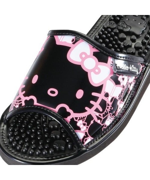 Mayree（メイリー）の「【Sanrio】ハローキティレディスバックキティ柄ヘルシーサンダル(MA)（サンダル・レディース・ホワイト/ブラック×ゴールド/ブラック×ピンク/ゴールド・M/L）」の6枚目の写真