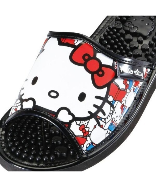 Mayree（メイリー）の「【Sanrio】ハローキティレディスバックキティ柄ヘルシーサンダル(MA)（サンダル・レディース・ホワイト/ブラック×ゴールド/ブラック×ピンク/ゴールド・M/L）」の7枚目の写真