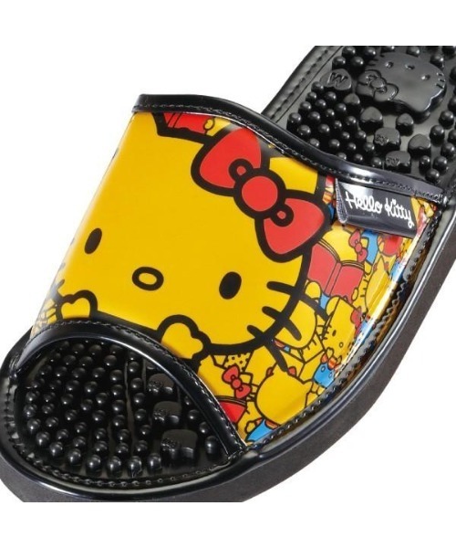 Mayree（メイリー）の「【Sanrio】ハローキティレディスバックキティ柄ヘルシーサンダル(MA)（サンダル・レディース・ホワイト/ブラック×ゴールド/ブラック×ピンク/ゴールド・M/L）」の8枚目の写真