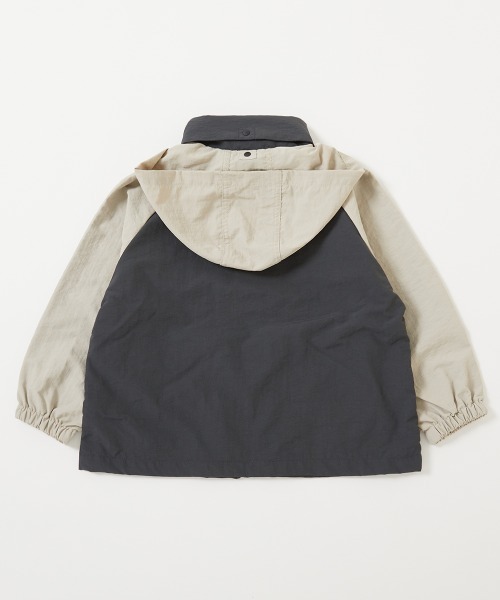 devirock(デビロック)の「撥水 ナイロン 配色ラグラン ウインドブレーカー(ナイロンジャケット・キッズ・その他3/その他1/その他2/ブルー系/テラコッタ/ベージュ系・100cm/110cm/150cm/120cm/140cm/160cm/130cm)」の14枚目の写真