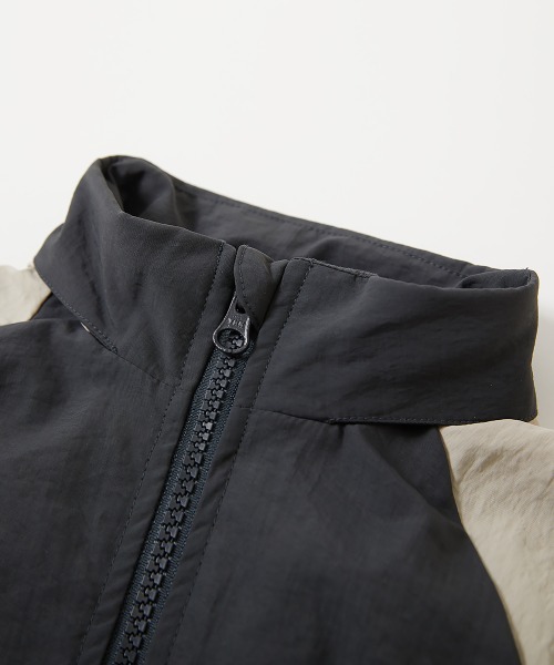 devirock(デビロック)の「撥水 ナイロン 配色ラグラン ウインドブレーカー(ナイロンジャケット・キッズ・その他3/その他1/その他2/ブルー系/テラコッタ/ベージュ系・100cm/110cm/150cm/120cm/140cm/160cm/130cm)」の16枚目の写真