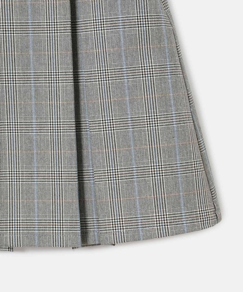 ROPE' PICNIC(ロペピクニック)の「【KIDS】チェック柄ボックスプリーツスカート/セレモニー(スカート・キッズ・ライトグレー・140/120/110/130/150)」の13枚目の写真