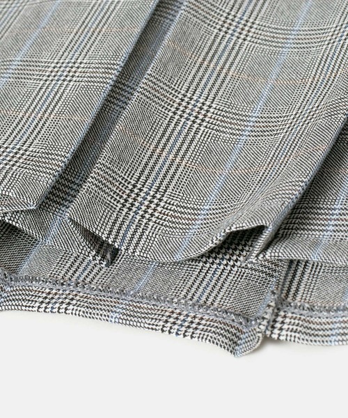 ROPE' PICNIC(ロペピクニック)の「【KIDS】チェック柄ボックスプリーツスカート/セレモニー(スカート・キッズ・ライトグレー・140/120/110/130/150)」の16枚目の写真