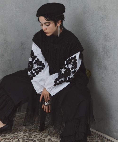 manana suerte（マニャーナスエルテ）の「エンブロイダリースリーブブラウス（シャツ/ブラウス・レディース・ホワイト・FREE）」の13枚目の写真